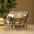 Brass Cow With Calf Statue 12.14Kg